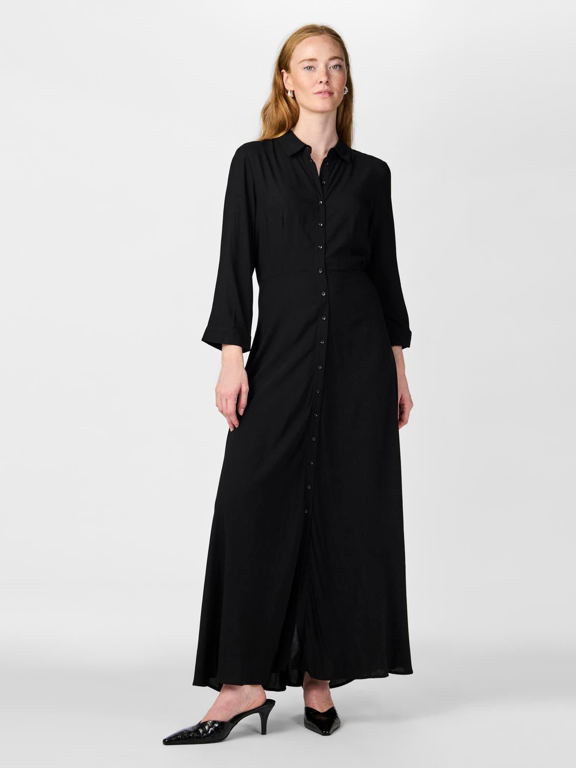 YASSAVANNA Long Dress - Black - VERO MODA & VILA Bergvik